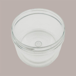 Barattolo Vaso in Pet Neutro Trasparente Ideale per Gelato 150 Ml 20 pezzi [c7f999df]
