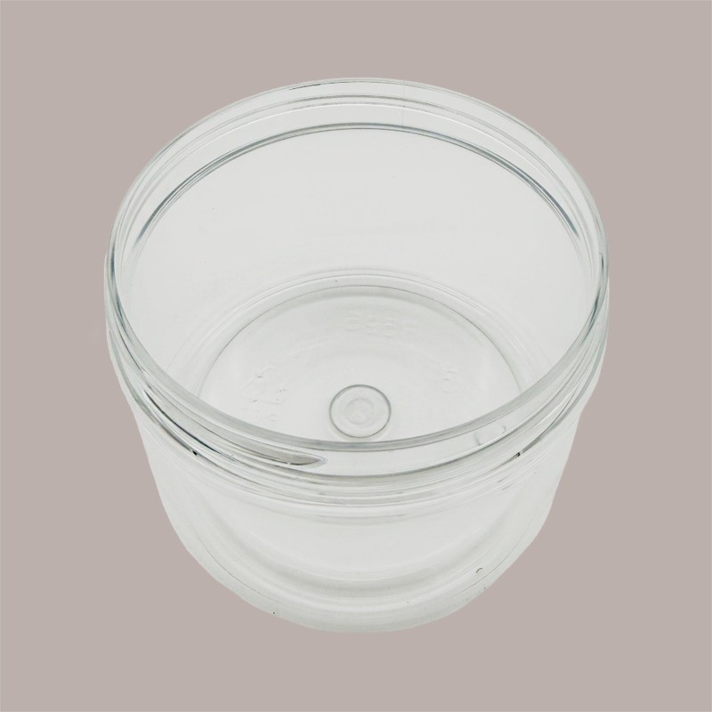 Vaso Barattolo Pet Trasparente 150 Ml con Coperchio Nero Lucido Ideale per Gelato 20 pezzi [a19e32b4]