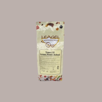 Yogurt 50 GMS Preparato in Polvere per Gelato a Basso Dosaggio Leagel 2 Kg [1a961dcd]