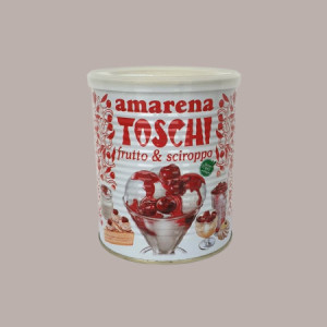 Amarena Ciliegia allo Sciroppo Salsa Precandita Lattina Toschi 1 Kg