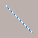 Cannuccia Carta Dritta Blu Spirale Bio Eco Dm8 H200mm 2x150 pezzi [dab7e908]