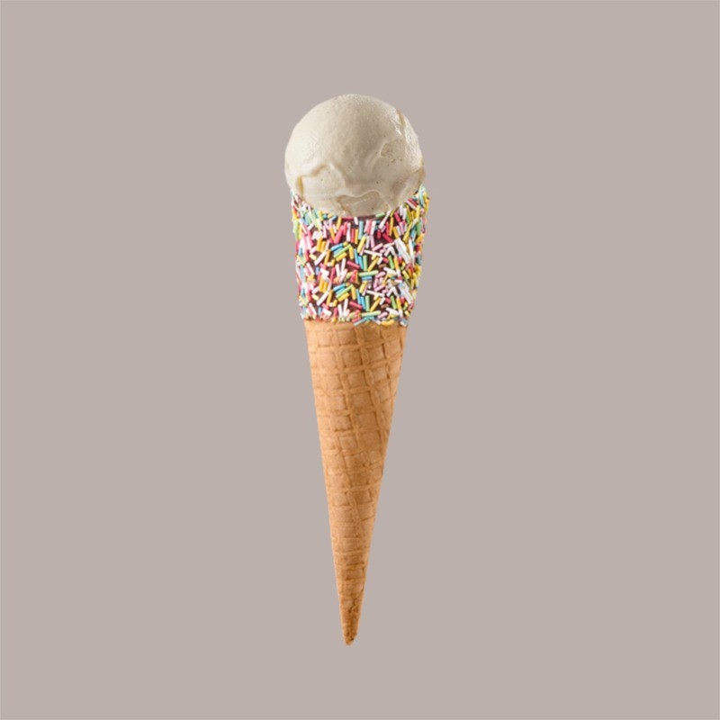 Cono Golosone Arlecchino Italcialde Ideale per Gelato 128 Pezzi [8f3292ae]