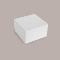 Cassa Termica Bassa in Polistirolo DOMOCLASS per Trasporto Torte Gelato e Semifreddi 21,5x21,5h8 cm 6 pezzi [b847e0bb]