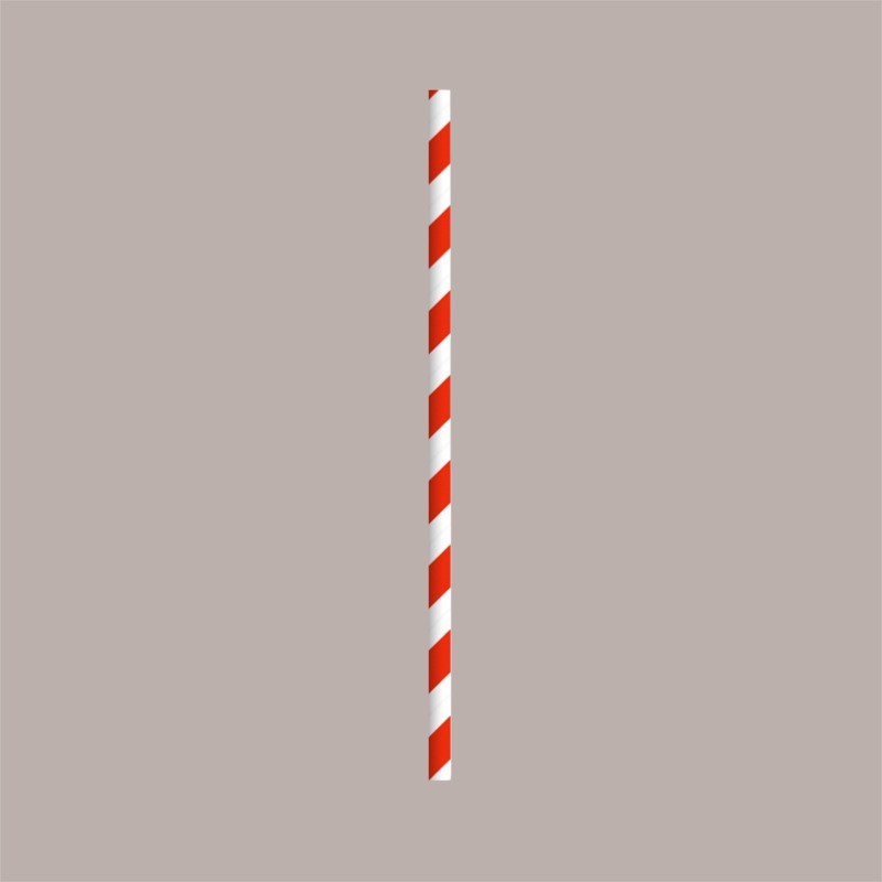 Cannucce di Carta a Spirale di Colore Rosso Dm8 H200 2x150 pezzi [3a8ed103]