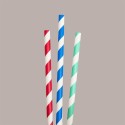 Cannucce di Carta a Spirale di Colore Verde Dm8 H200 2x150 pezzi [dd403a08]