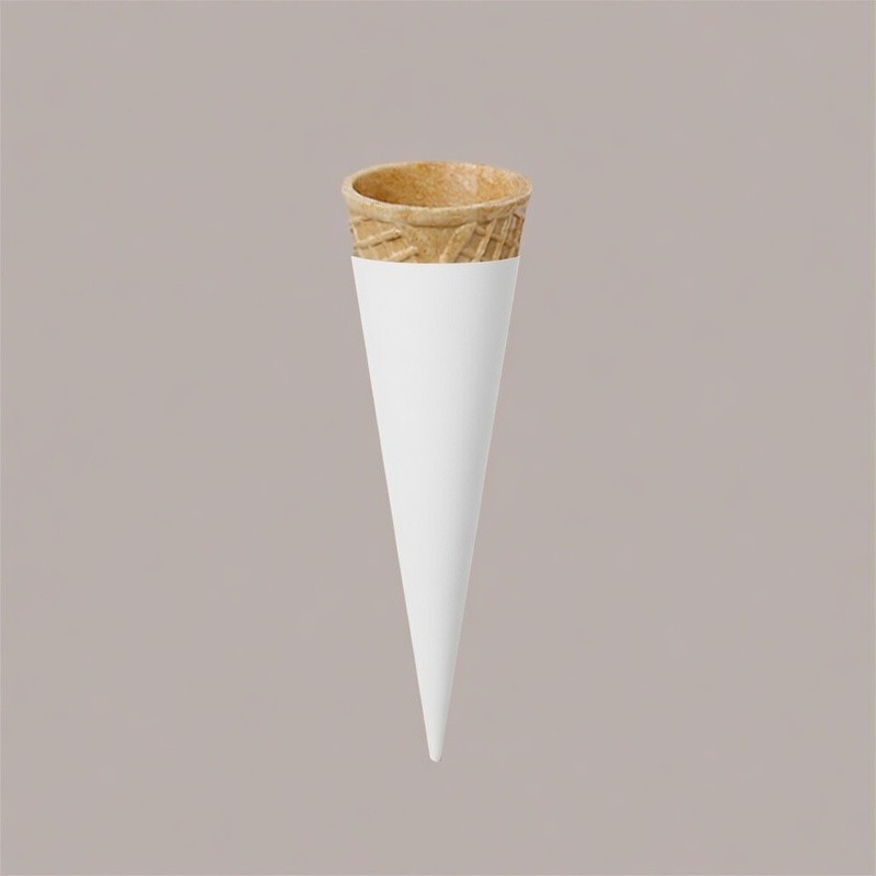 Pirottino Sottocono in Carta Bianca 1537,5 per Coni Gelato 2000 pezzi [2ebccb5f]
