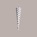 Pirottino Sottocono in Carta Bianco a Pois Tortora per Coni Gelato codice 1227 2560 pezzi [376e339d]