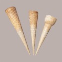 Pirottino Sottocono in Carta Bianco a Pois Tortora per Coni Gelato codice 1227 2560 pezzi [387a0cd9]