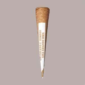 Pirottino Sottocono in Carta Marrone Kraft per Coni Gelato codice 1230 2240 pz [0a7cba55]