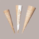 Pirottino Sottocono in Carta Marrone Kraft per Coni Gelato codice 1230 2240 pz [6447385c]