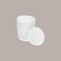 Copribicchieri Coperchi in Carta Bianca Ondulata Dm 7 cm per Bicchieri 100 pezzi [82cd2acf]