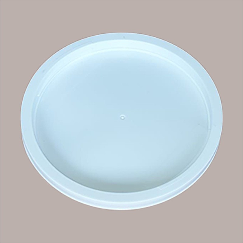 Carapina Sorbettiera Pozzetto per Gelato Cilindrica 6 Lt  Plastica Bianca con Coperchio 22 pezzi [5e33ada0]