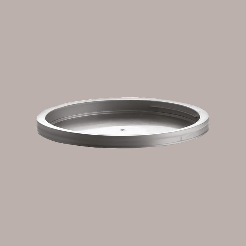 Carapina Sorbettiera per Gelato Cilindrica 6 Lt  Plastica Grigia con Coperchio 22 pezzi [d036e674]