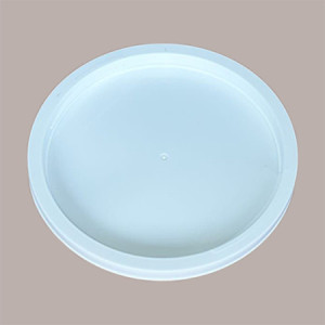 Carapina Sorbettiera per Pozzetto Gelato Cilindrica 6 Lt  Plastica Bianca 22 pezzi [c1c7f6a8]