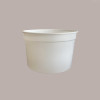 Carapina Sorbettiera per Pozzetto Gelato Cilindrica 2,5 Lt  Plastica Bianca 22 pezzi [d122662c]
