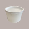 Carapina Sorbettiera per Pozzetto Gelato Cilindrica 2,5 Lt  Plastica Bianca 22 pezzi [08042521]