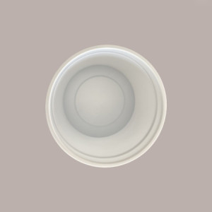 Carapina Sorbettiera per Pozzetto Gelato Cilindrica 2,5 Lt  Plastica Bianca 22 pezzi [bf19e425]