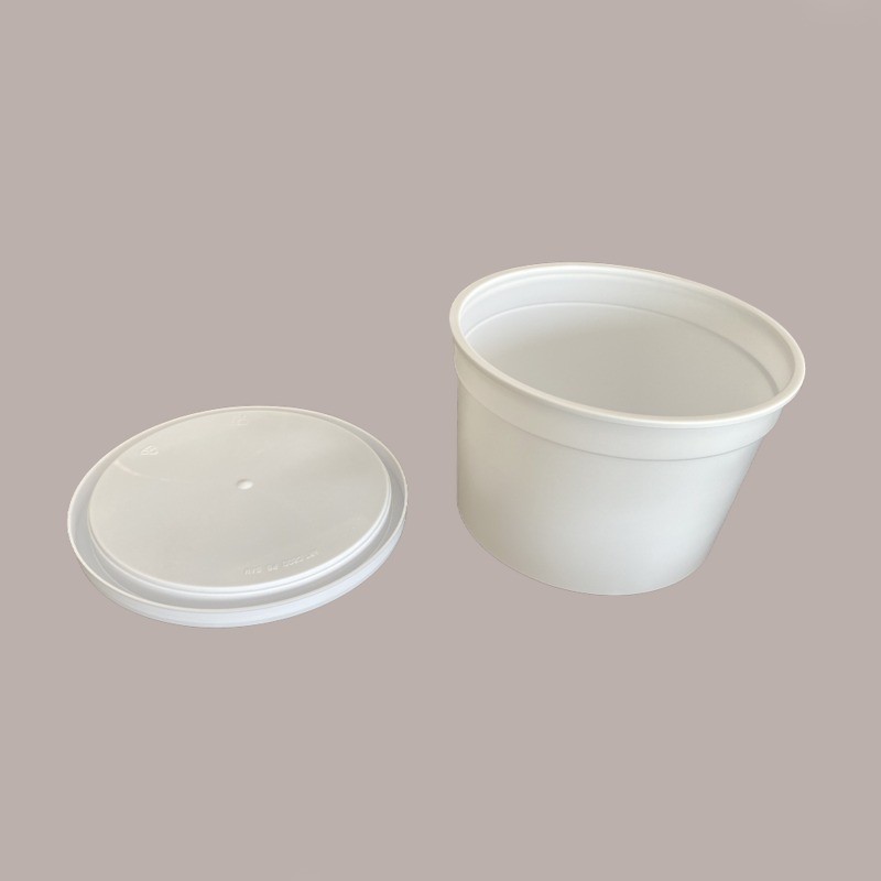 Carapina Sorbettiera per Pozzetto Gelato Cilindrica 2,5 Lt  Plastica Bianca 22 pezzi [ba49a33b]