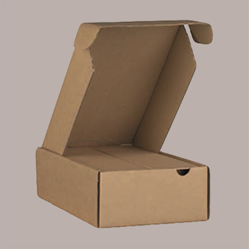 Scatola Porta 2 Bottiglie Olio Vino 750 ml in Carta Avana Express Sicura per Spedizione 390x270H130mm 3 pezzi [36a06551]