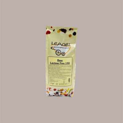 Base per Gelato Lactose Free 130 con Latte Magro Delattosato Preparato in Polvere Leagel 2 Kg [a4ddaff3]