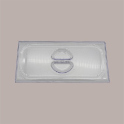 Coperchio Kostil Trasparente per Bacinella Vaschetta da Gelato 36x16,5 cm 5 pezzi [02f0ad00]