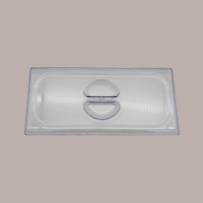 Coperchio Kostil Trasparente per Bacinella Vaschetta da Gelato 36x16,5 cm 5 pezzi [02f0ad00]
