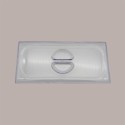 Coperchio Kostil Trasparente per Bacinella Vaschetta da Gelato 36x16,5 cm 5 pezzi [02f0ad00]