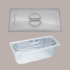 Coperchio Kostil Trasparente per Bacinella Vaschetta da Gelato 36x16,5 cm 5 pezzi [04ef8c6c]