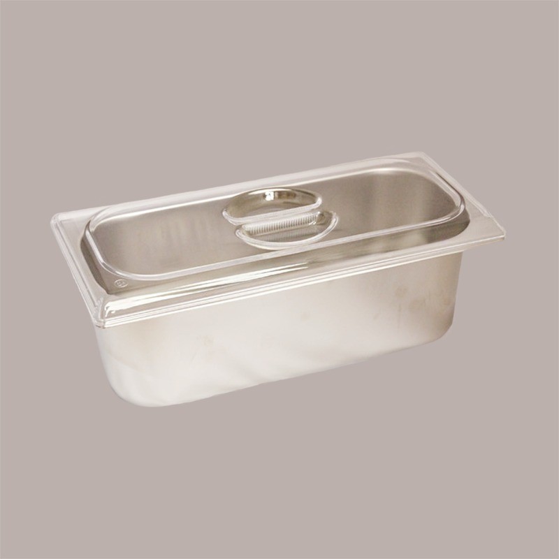 Coperchio Kostil Trasparente per Bacinella Vaschetta da Gelato 36x16,5 cm 5 pezzi [b3f24d68]