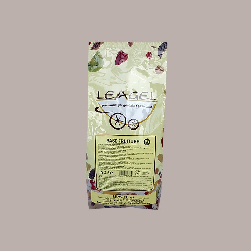 Base Fruitube per Ghiaccioli alla Frutta Preparato in Polvere Leagel 2,5 Kg [24c5a61a]