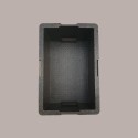 Cassa Termica in Poliuretano per Asporto Alimenti Freschi o Surgelati GN8 Plus Nera 56x37H22cm [ab0987a2]