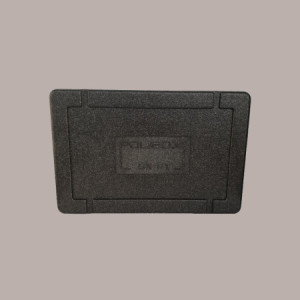 Cassa Termica in Poliuretano per Asporto Alimenti Freschi o Surgelati GN8 Plus Nera 56x37H22cm [722fc4af]