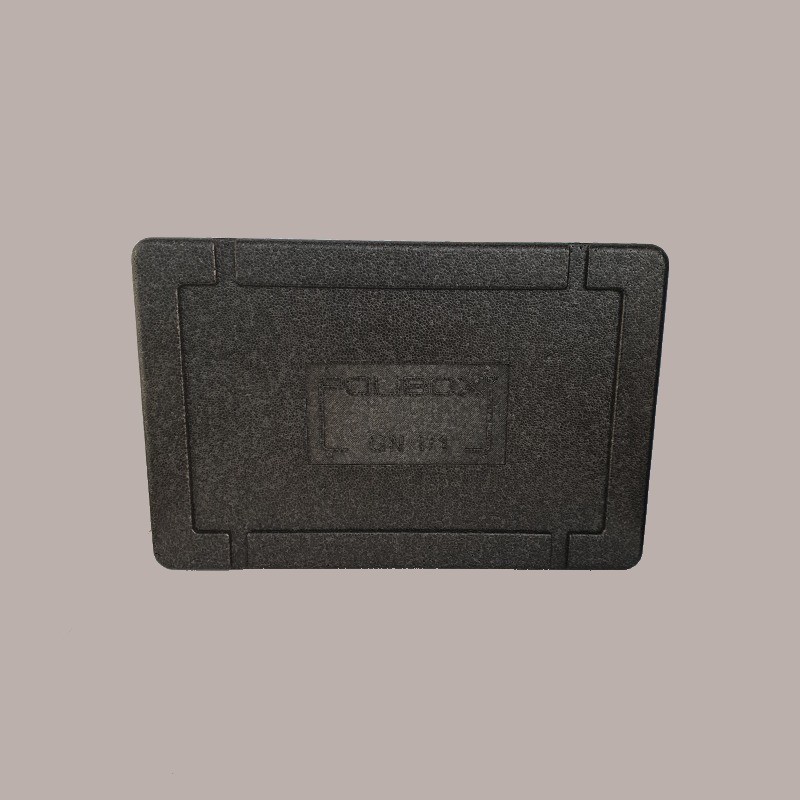 Cassa Termica in Poliuretano per Asporto Alimenti Freschi o Surgelati GN8 Plus Nera 56x37H22cm [722fc4af]