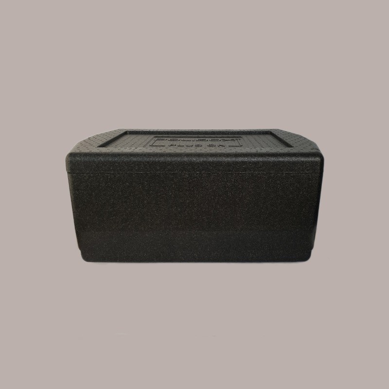 Cassa Termica in Poliuretano Asporto Alimenti Freschi o Surgelati GN8 PLP Nera 53,5x33H23cm [2a57da89]