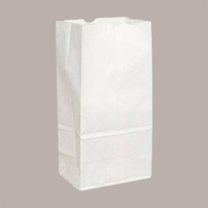 Sacchetto Carta Bianco Kraft 12x24 cm ideali per Alimenti Pizza Pane 10 Kg [888c4a44]