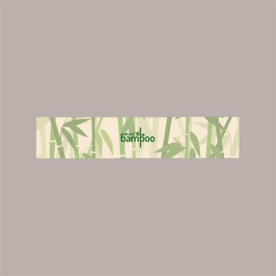 Etichette Adesive Sigilla Termoscatole Gelato Bamboo 30x6 cm 500 pezzi [830340a1]