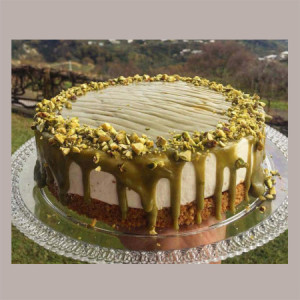 Topping al Gusto Pistacchio Salsa Gourmet per Gelati Dessert Yogurt Leagel 1 Kg [821b5808]