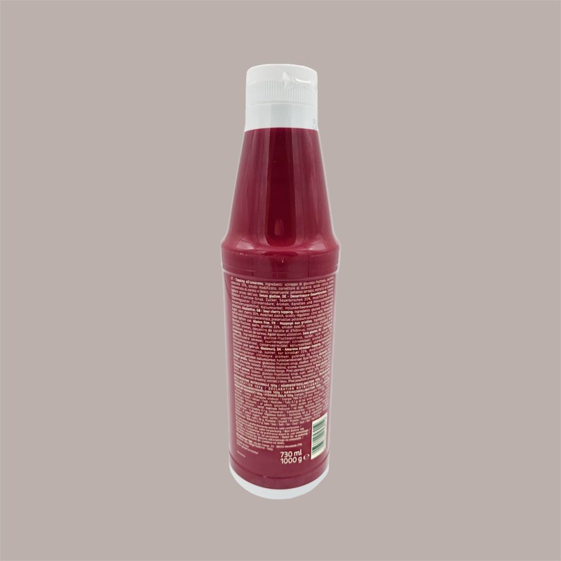 Topping al Gusto Amarena Senza Glutine Ideale per Gelato,Yogurt e Dessert Menz&Gasser 1 Kg [1b81c47d]