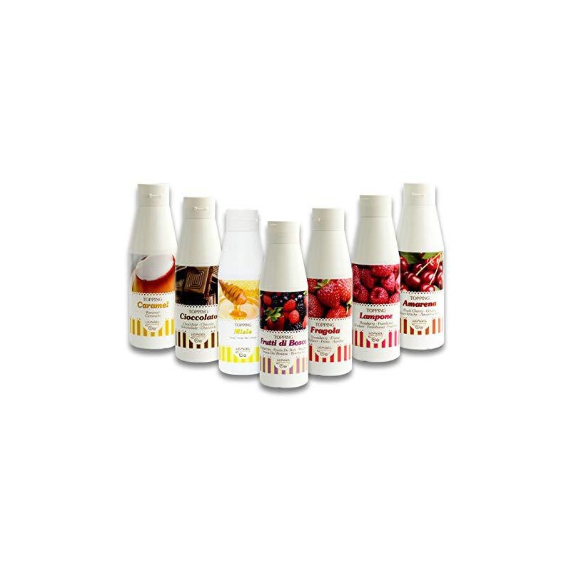 Topping al Gusto Melone Salsa Gourmet per Gelati Dessert Yogurt Leagel 1 Kg [7132b368]