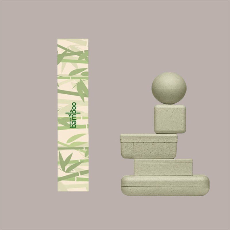 Etichette Adesive Sigilla Termoscatole Gelato Bamboo 30x6 cm 500 pezzi [e86885b6]