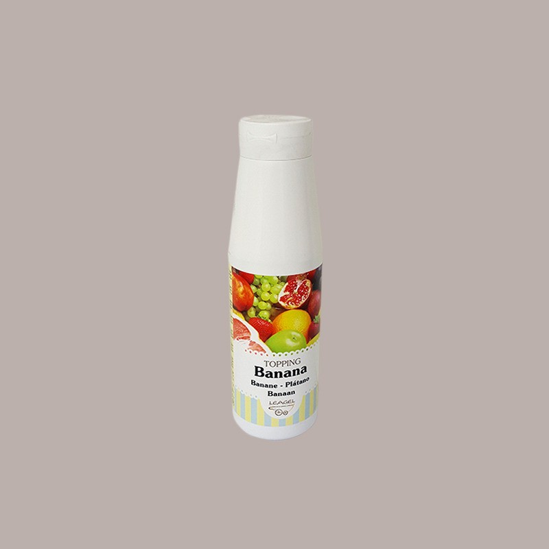 Topping Gusto Banana Salsa Dolce per Gelato Dessert Yogurt Leagel 1 Kg [84d36238]