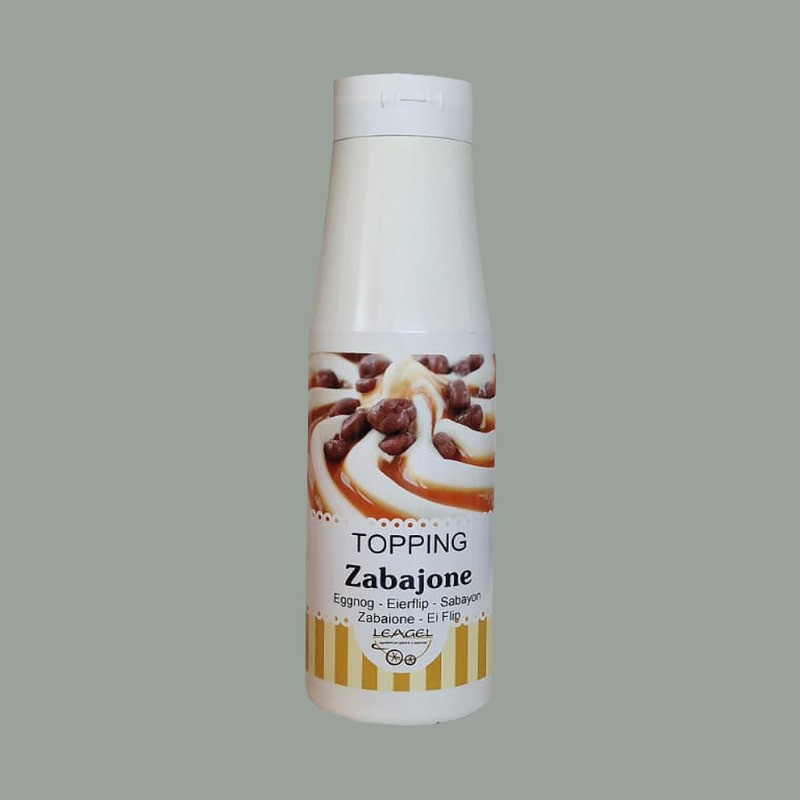 Topping al Gusto Zabaione Salsa Dolce per Gelati Dessert Yogurt Leagel 1 Kg [b74db17f]