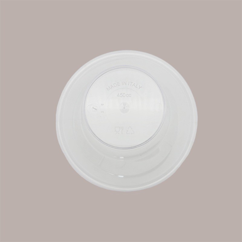 Coppa Gelato in PS Trasparente ideale per Yogurt GO YO 450cc 50 pezzi [556bc23d]