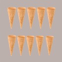 Conetti Piccoli Mini Coni in Cialda Arrotolata ideali per Gelato Italcialde 882 pezzi [fede8022]