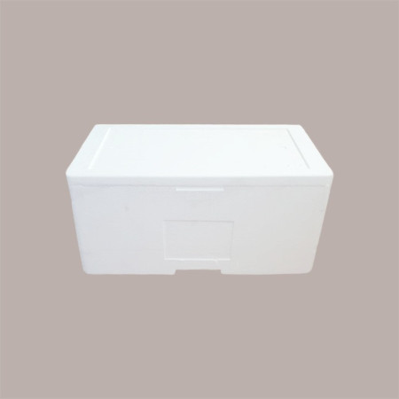 Cassa Termica in Polistirolo Bianco per Asporto Alimenti Freschi o Surgelati 60x37,5 cm H 26,5 cm [b0de6147]