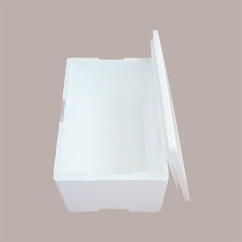 Cassa Termica in Polistirolo Bianco per Asporto Alimenti Freschi o Surgelati 60x37,5 cm H 26,5 cm [69f8224a]