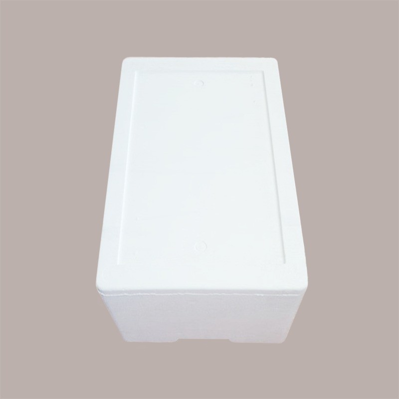 Cassa Termica in Polistirolo Bianco per Asporto Alimenti Freschi o Surgelati 60x37,5 cm H 26,5 cm [dbb5a450]