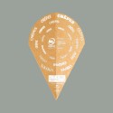 Porta Crepes a Tasca in Cartoncino Alimentare Biodegradabile e Compostabile 130x185 mm 100 pezzi [9f8d4941]