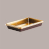 Vaschetta Monouso per Tiramisù e Dolci al Cucchiaio Monoporzione Colore Oro 15,5x10H2,3 cm 50 pezzi [40dcb4b7]