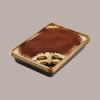 Vaschetta Monouso per Tiramisù e Dolci al Cucchiaio Monoporzione Colore Oro 15,5x10H2,3 cm 50 pezzi [99faf7ba]